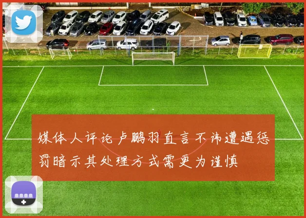 媒体人评论卢鹏羽直言不讳遭遇惩罚暗示其处理方式需更为谨慎